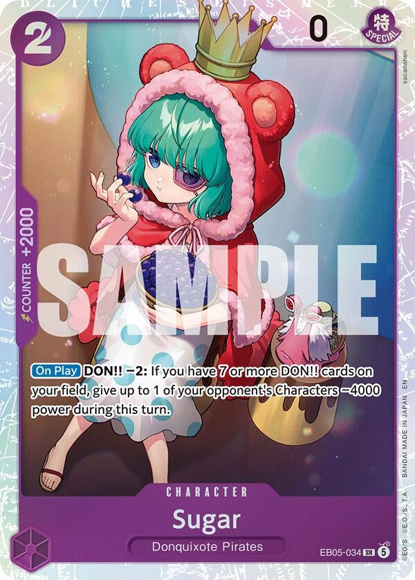 Sugar (EB05-034) (Extra Booster: One Piece Heroines Edition Vol. 2)