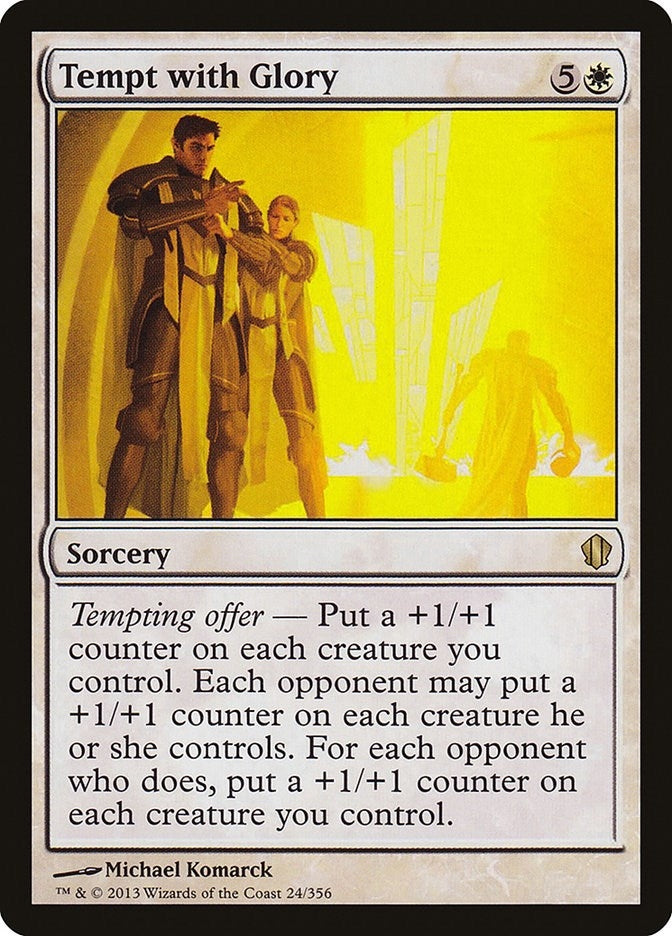 Image for Tempt with Glory (24) (Commander 2013) (C13) - Magic: The Gathering