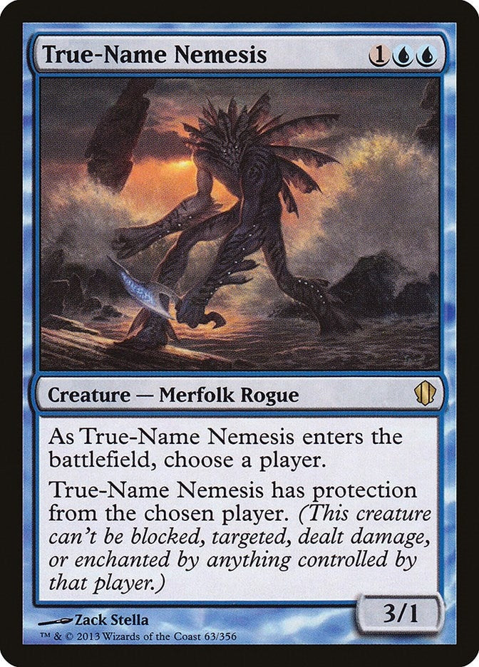 Image for True-Name Nemesis (63) (Commander 2013) (C13) - Magic: The Gathering