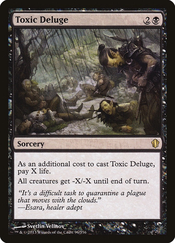 Image for Toxic Deluge (96) (Commander 2013) (C13) - Magic: The Gathering
