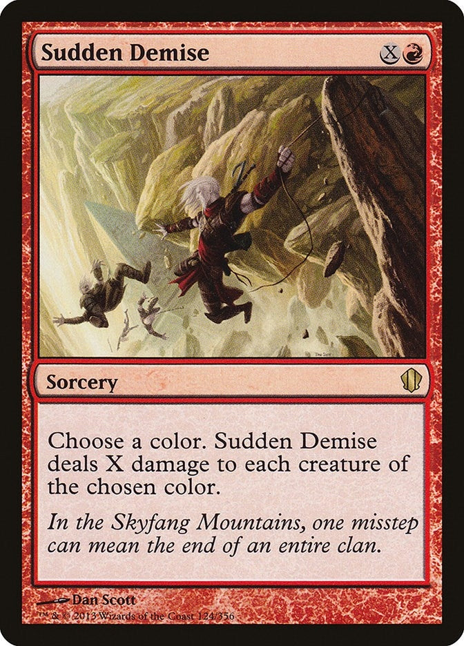 Image for Sudden Demise (124) (Commander 2013) (C13) - Magic: The Gathering