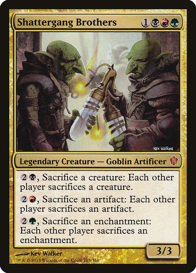 Image for Shattergang Brothers (213) (Commander 2013) (C13) - Magic: The Gathering