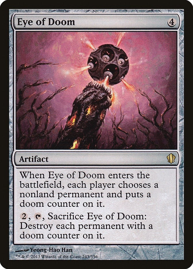 Image for Eye of Doom (243) (Commander 2013) (C13) - Magic: The Gathering