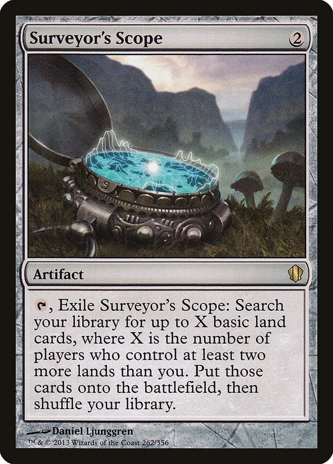 Image for Surveyor's Scope (262) (Commander 2013) (C13) - Magic: The Gathering