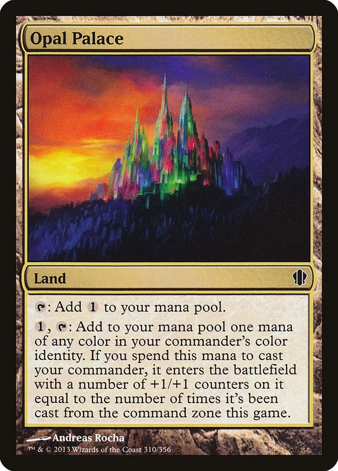 Image for Opal Palace (310) (Commander 2013) (C13) - Magic: The Gathering