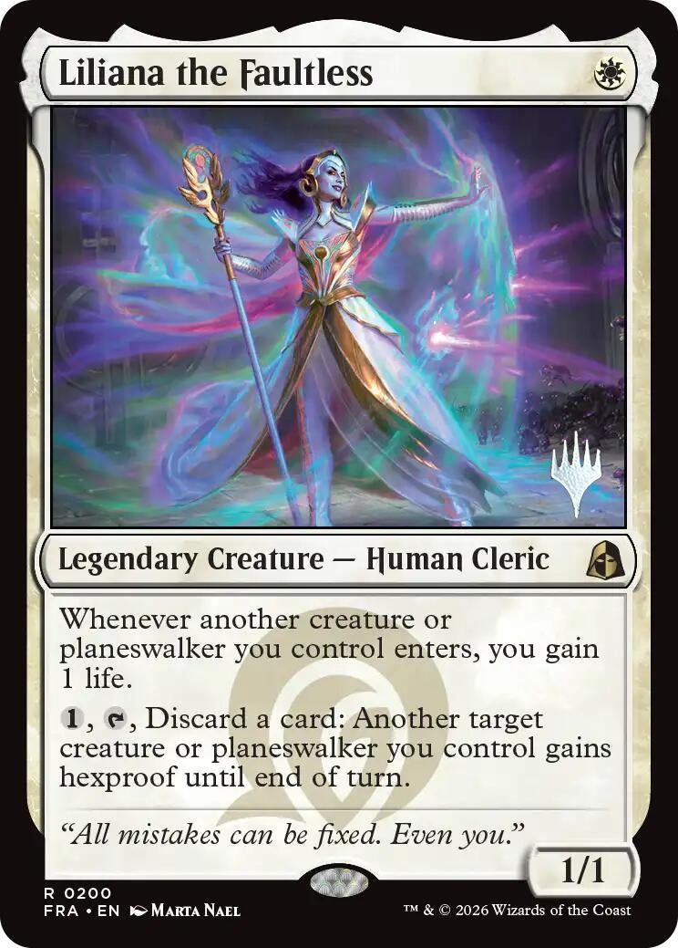 Image for Liliana the Faultless (200) (Promo Pack: Reality Fracture) (PPFRA) - Magic: The Gathering