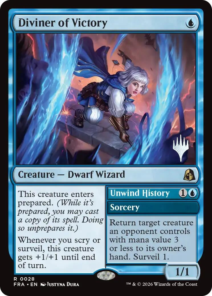 Image for Diviner of Victory (28) (Promo Pack: Reality Fracture) (PPFRA) - Magic: The Gathering