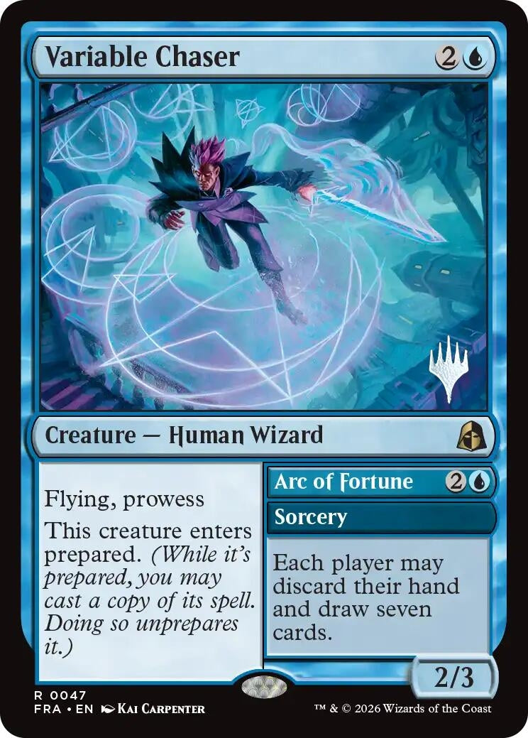 Image for Variable Chaser (47) (Promo Pack: Reality Fracture) (PPFRA) - Magic: The Gathering