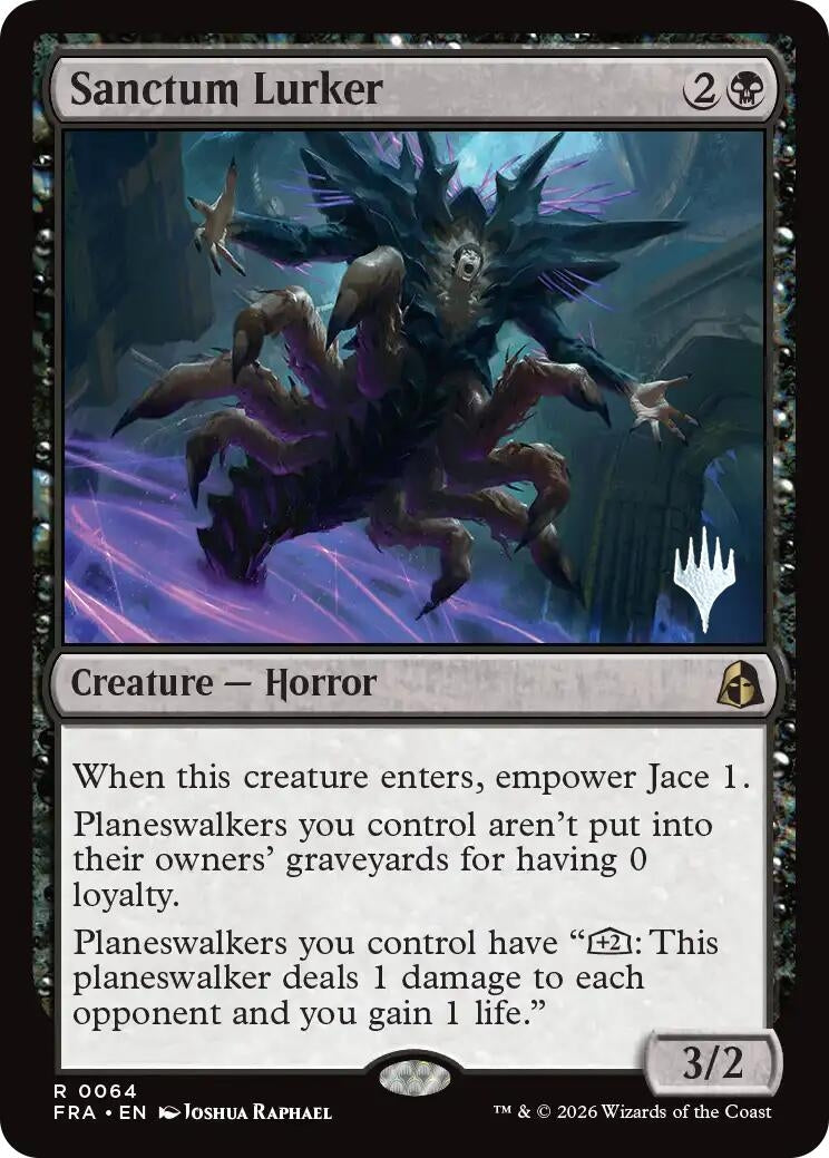 Image for Sanctum Lurker (64) (Promo Pack: Reality Fracture) (PPFRA) - Magic: The Gathering