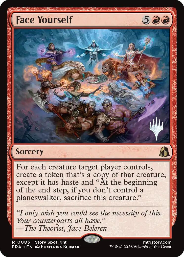 Image for Face Yourself (83) (Promo Pack: Reality Fracture) (PPFRA) - Magic: The Gathering