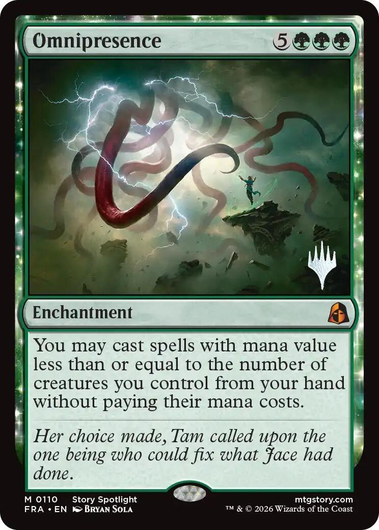 Image for Omnipresence (110) (Promo Pack: Reality Fracture) (PPFRA) - Magic: The Gathering