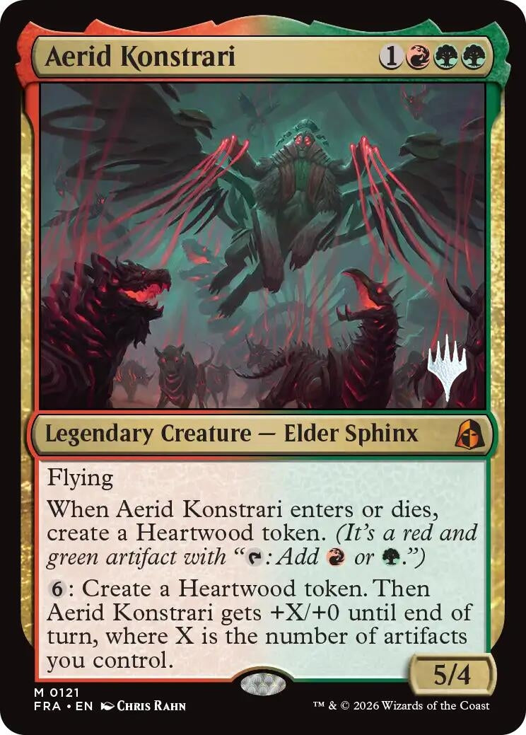 Image for Aerid Konstrari (121) (Promo Pack: Reality Fracture) (PPFRA) - Magic: The Gathering