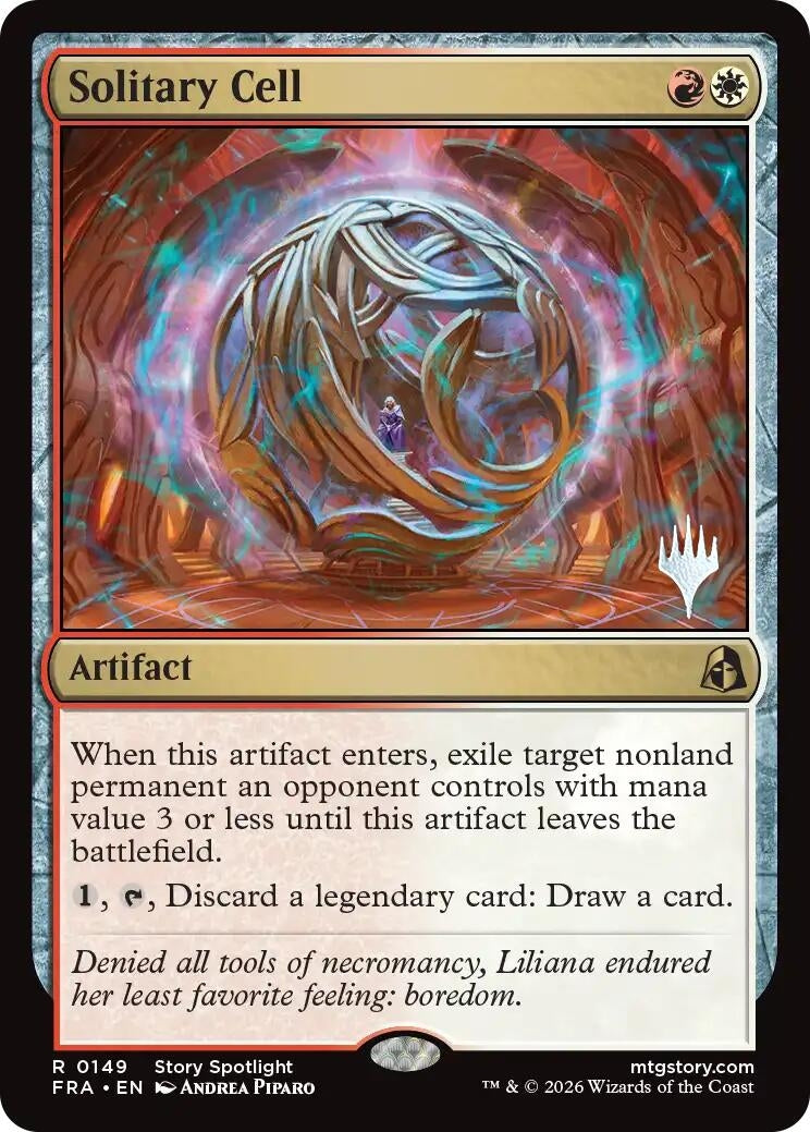 Image for Solitary Cell (149) (Promo Pack: Reality Fracture) (PPFRA) - Magic: The Gathering
