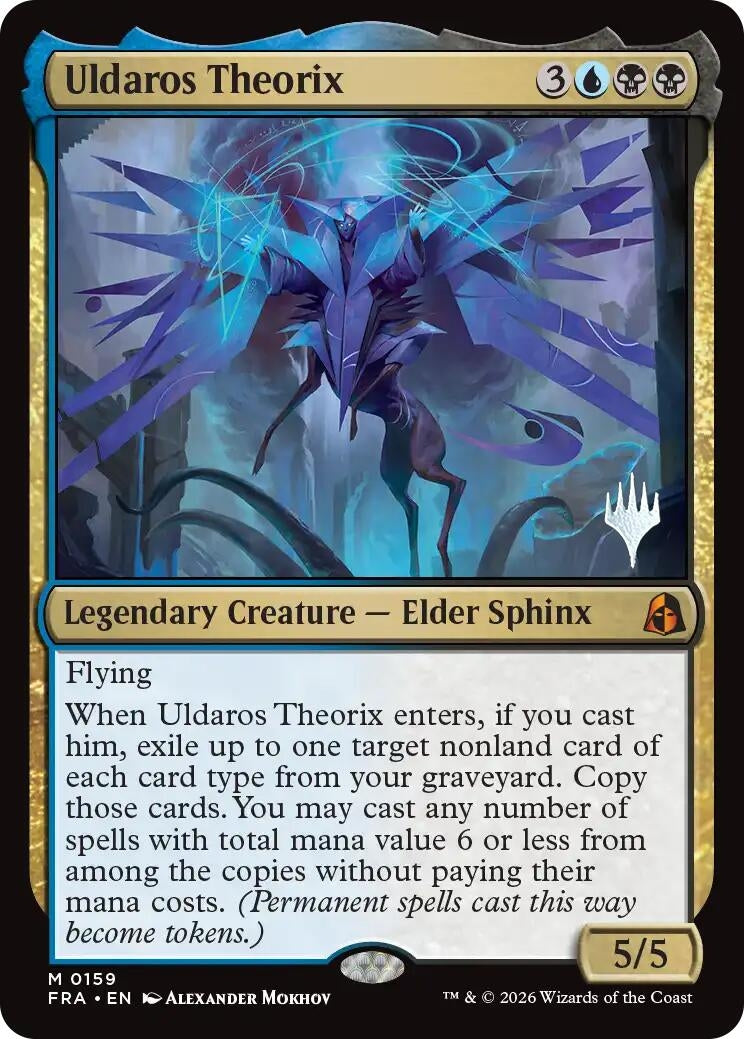 Image for Uldaros Theorix (159) (Promo Pack: Reality Fracture) (PPFRA) - Magic: The Gathering