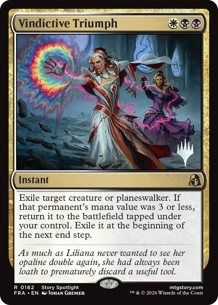 Image for Vindictive Triumph (162) (Promo Pack: Reality Fracture) (PPFRA) - Magic: The Gathering