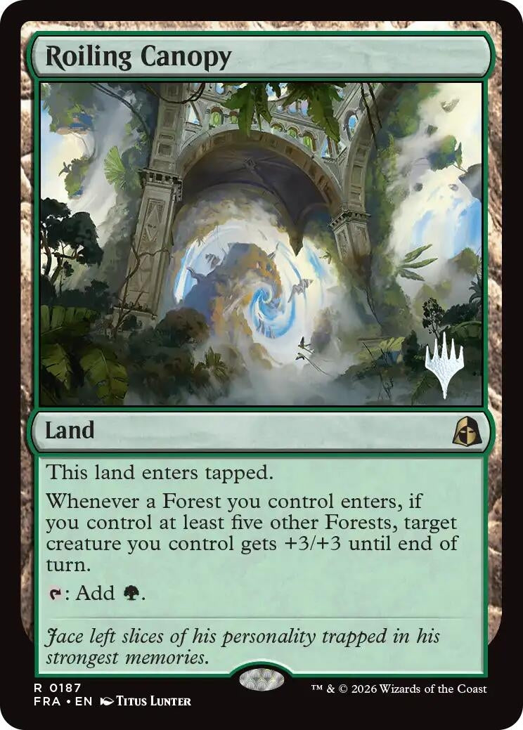 Image for Roiling Canopy (187) (Promo Pack: Reality Fracture) (PPFRA) - Magic: The Gathering