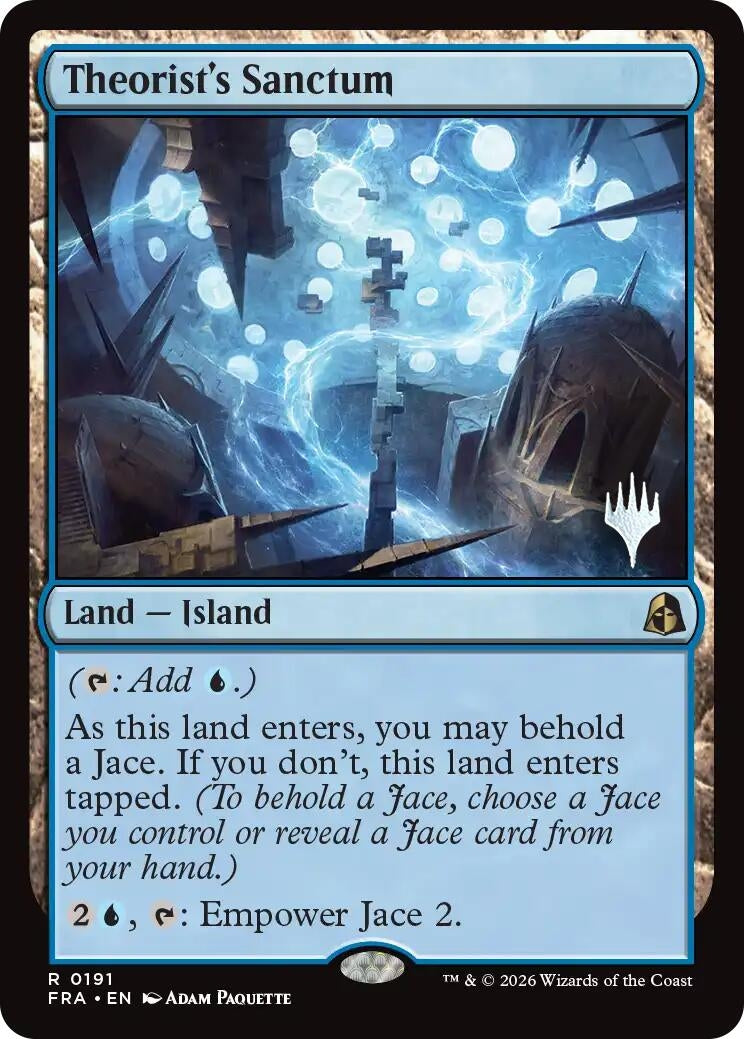 Image for Theorist's Sanctum (191) (Promo Pack: Reality Fracture) (PPFRA) - Magic: The Gathering