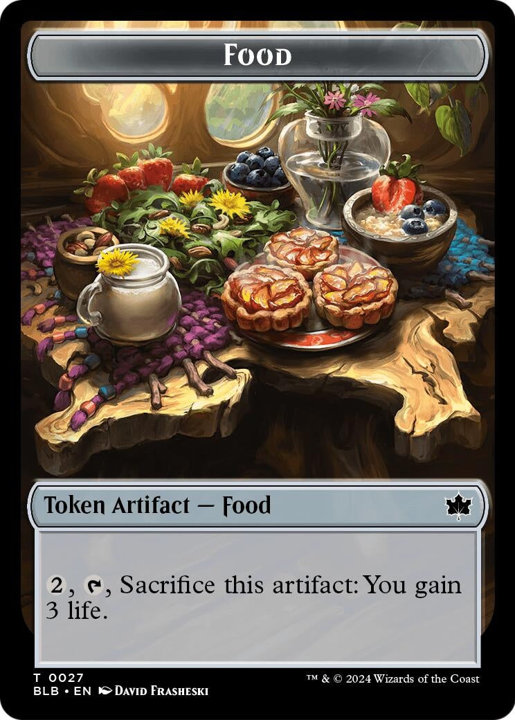Image for Food // Clue Token Double-Sided Token (27 // 14) (Secrets of Strixhaven) (SOS) - Magic: The Gathering