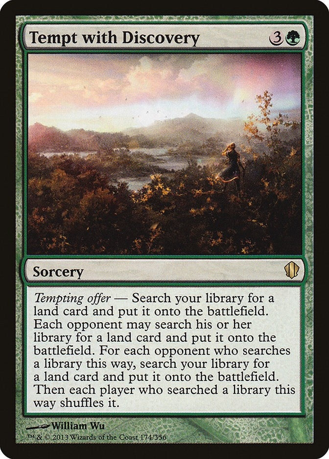 Image for Tempt with Discovery (174) (Commander 2013) (C13) - Magic: The Gathering