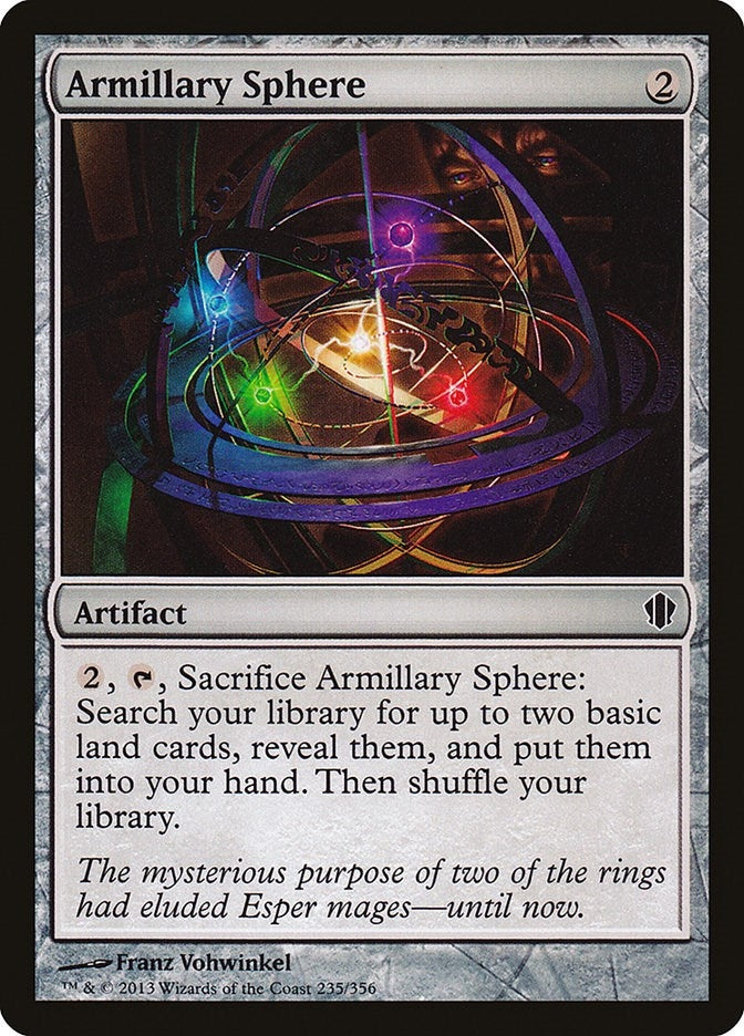 Image for Armillary Sphere (235) (Commander 2013) (C13) - Magic: The Gathering