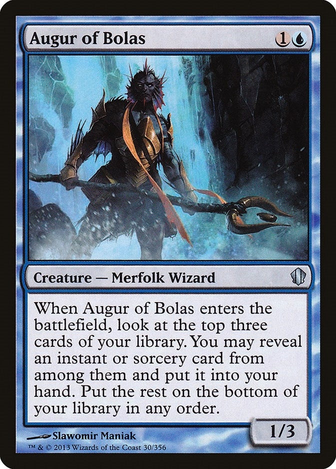Image for Augur of Bolas (30) (Commander 2013) (C13) - Magic: The Gathering