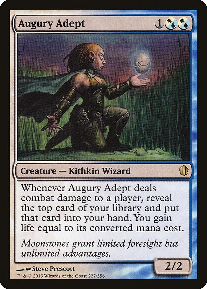 Image for Augury Adept (227) (Commander 2013) (C13) - Magic: The Gathering