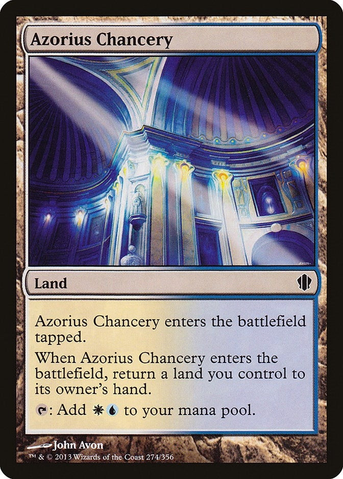 Image for Azorius Chancery (274) (Commander 2013) (C13) - Magic: The Gathering