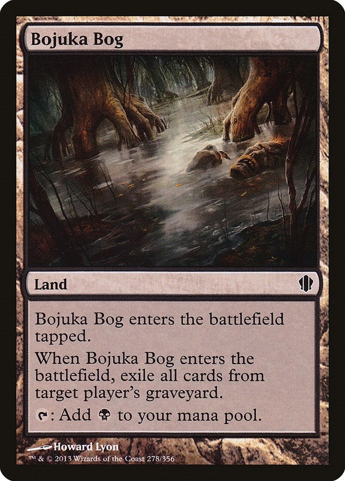 Image for Bojuka Bog (278) (Commander 2013) (C13) - Magic: The Gathering