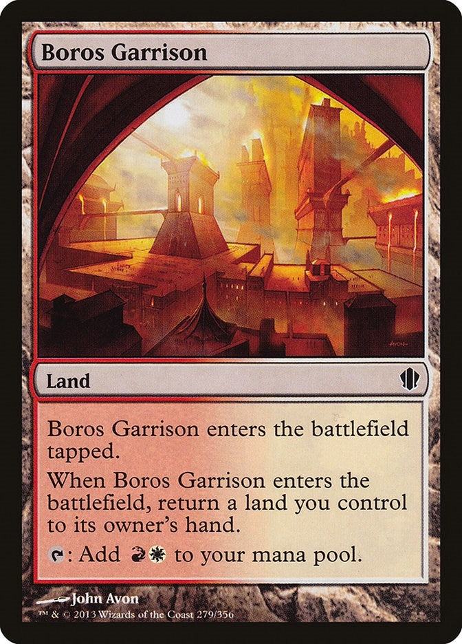 Image for Boros Garrison (279) (Commander 2013) (C13) - Magic: The Gathering