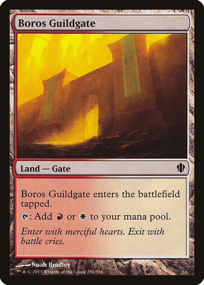 Image for Boros Guildgate (280) (Commander 2013) (C13) - Magic: The Gathering