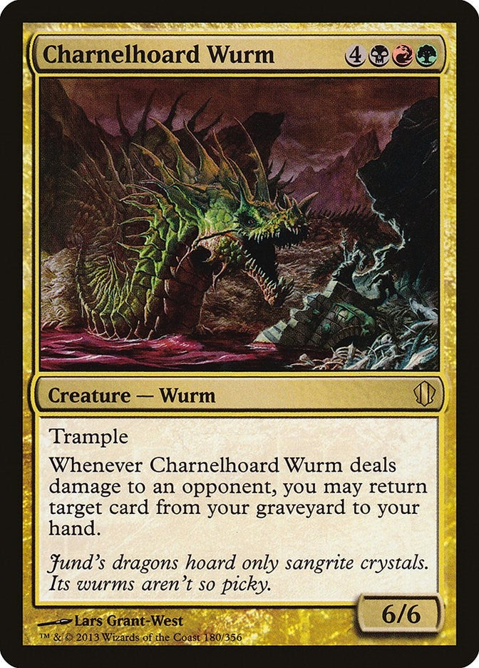 Image for Charnelhoard Wurm (180) (Commander 2013) (C13) - Magic: The Gathering