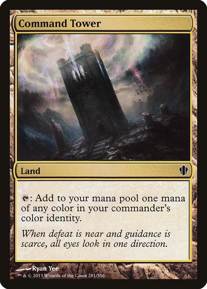 Image for Command Tower (281) (Commander 2013) (C13) - Magic: The Gathering