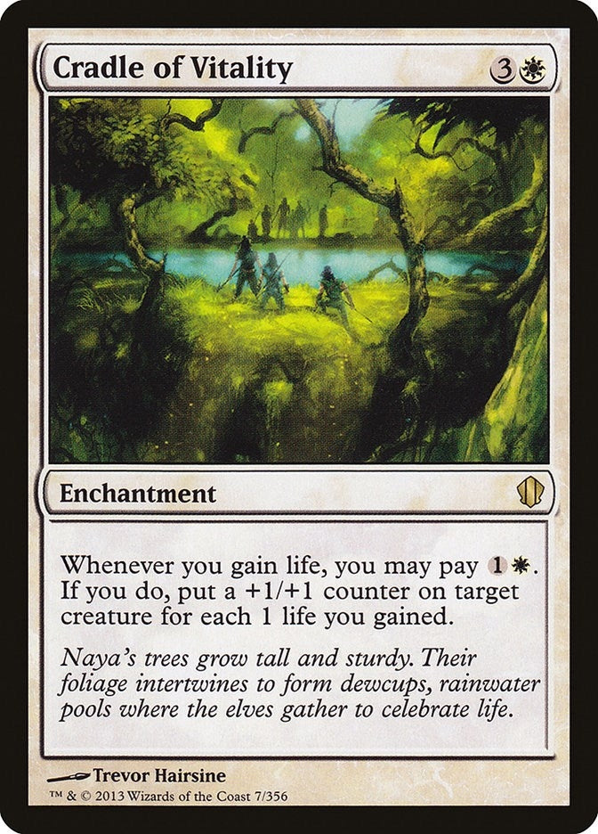 Image for Cradle of Vitality (7) (Commander 2013) (C13) - Magic: The Gathering