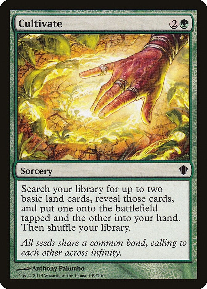 Image for Cultivate (139) (Commander 2013) (C13) - Magic: The Gathering