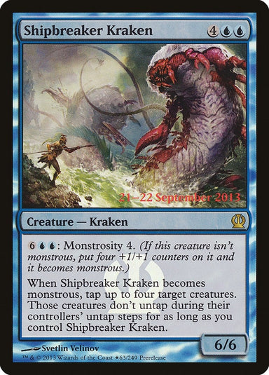 Image for Shipbreaker Kraken (63) (Prerelease Cards) - Magic: The Gathering