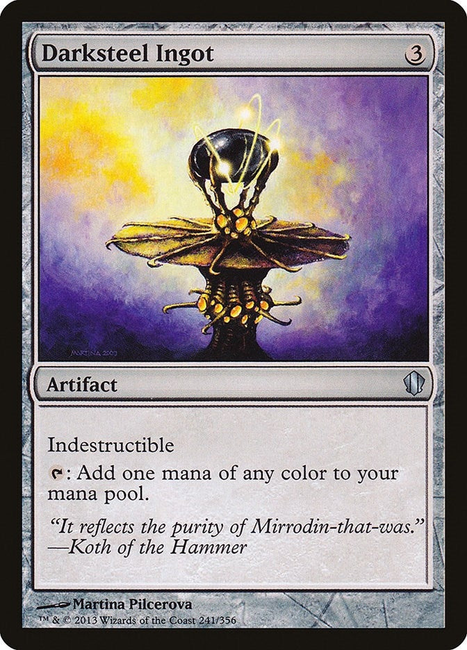 Image for Darksteel Ingot (241) (Commander 2013) (C13) - Magic: The Gathering