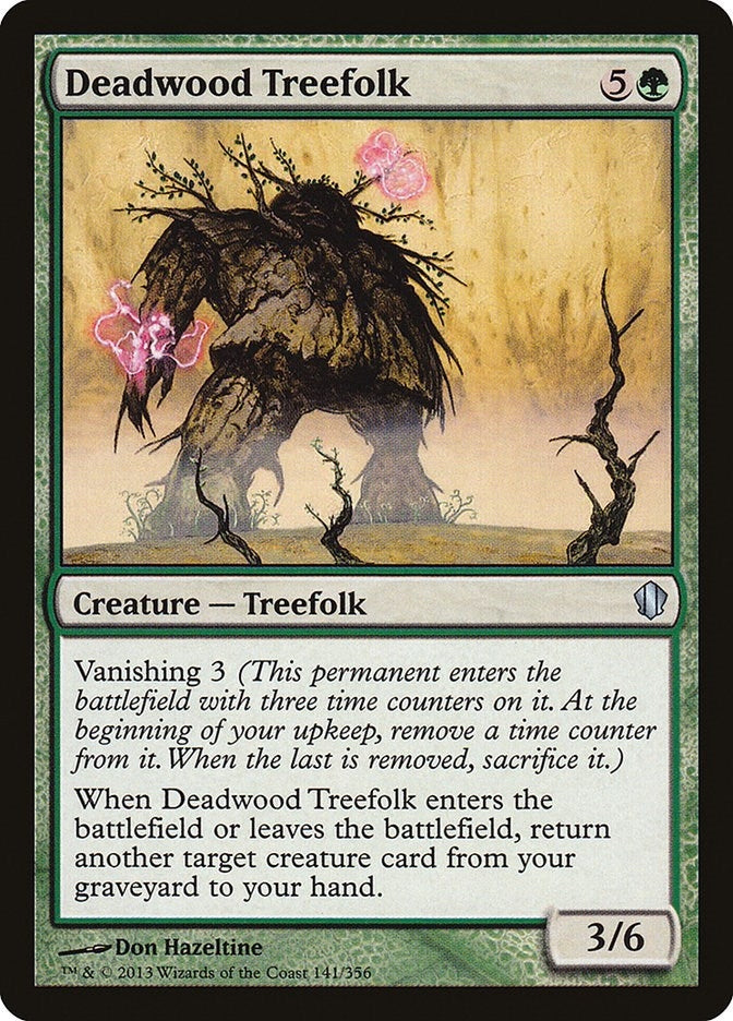 Image for Deadwood Treefolk (141) (Commander 2013) (C13) - Magic: The Gathering