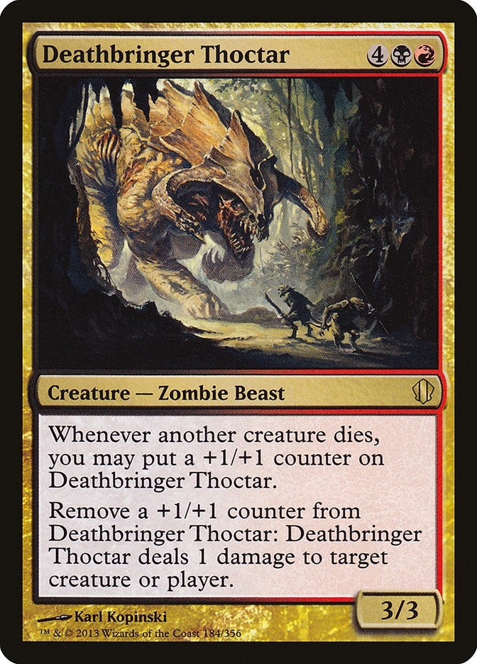 Image for Deathbringer Thoctar (184) (Commander 2013) (C13) - Magic: The Gathering