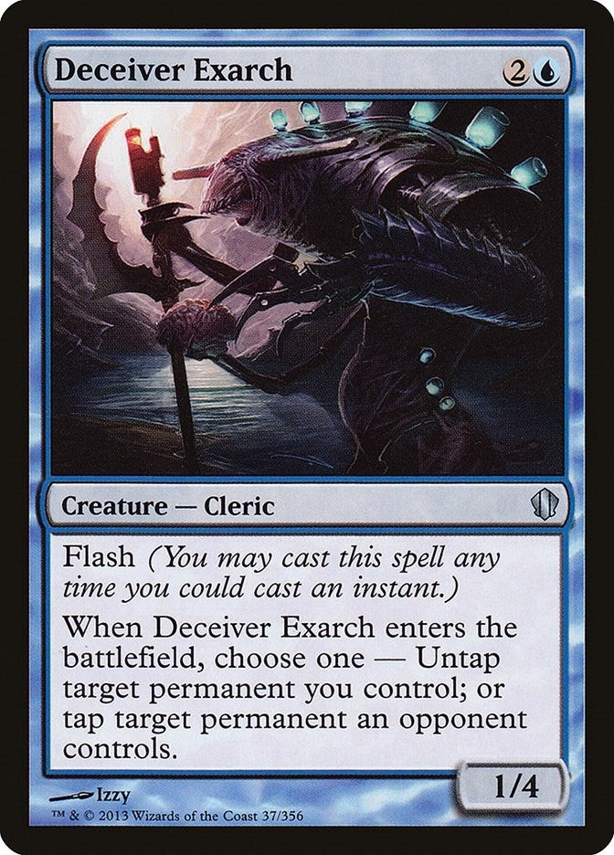 Image for Deceiver Exarch (37) (Commander 2013) (C13) - Magic: The Gathering