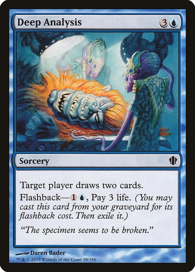 Image for Deep Analysis (38) (Commander 2013) (C13) - Magic: The Gathering