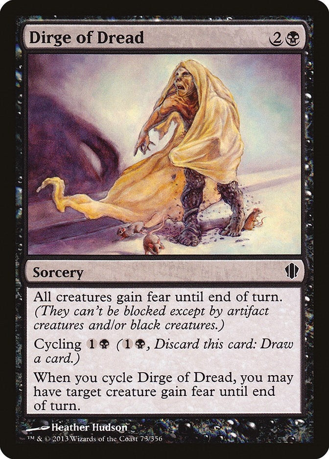 Image for Dirge of Dread (73) (Commander 2013) (C13) - Magic: The Gathering