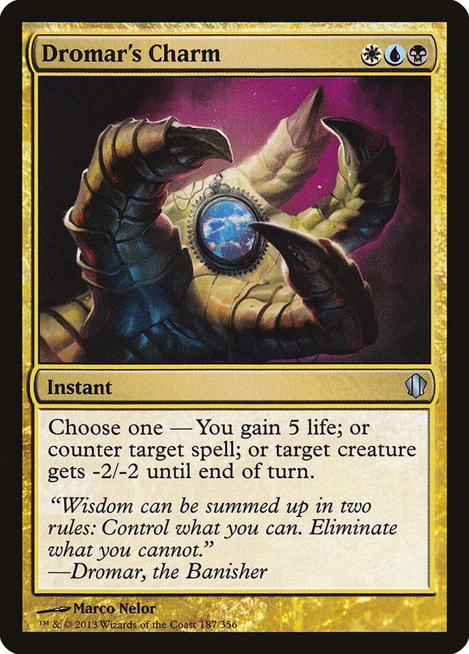Image for Dromar's Charm (187) (Commander 2013) (C13) - Magic: The Gathering