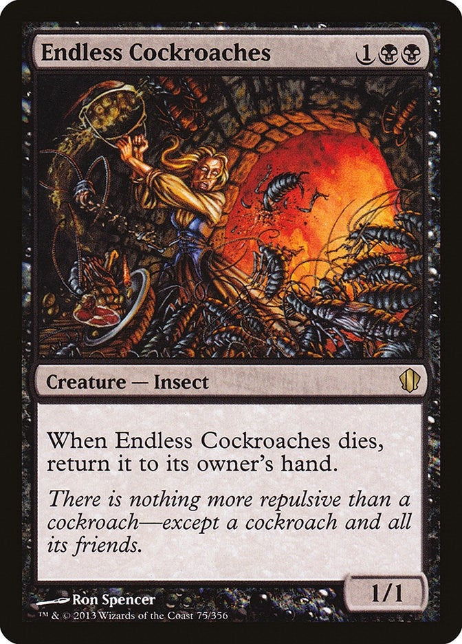 Image for Endless Cockroaches (75) (Commander 2013) (C13) - Magic: The Gathering