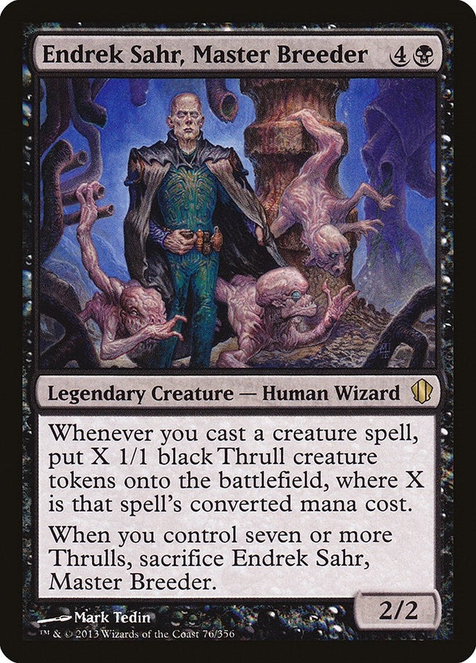 Image for Endrek Sahr, Master Breeder (76) (Commander 2013) (C13) - Magic: The Gathering