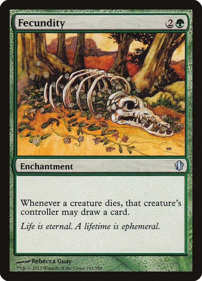 Image for Fecundity (145) (Commander 2013) (C13) - Magic: The Gathering