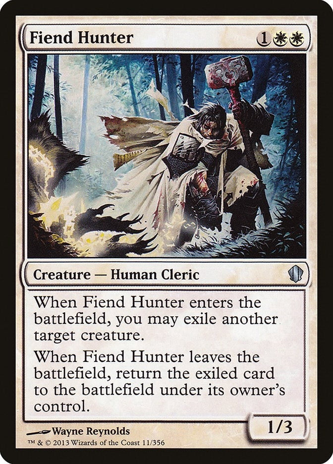 Image for Fiend Hunter (11) (Commander 2013) (C13) - Magic: The Gathering