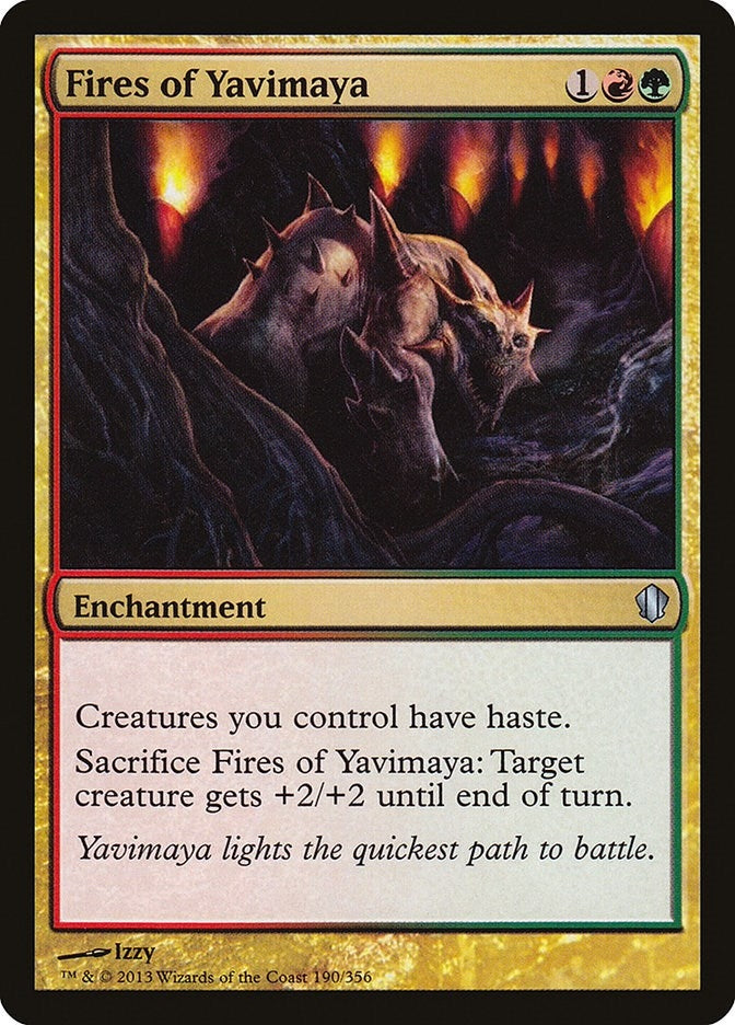 Image for Fires of Yavimaya (190) (Commander 2013) (C13) - Magic: The Gathering