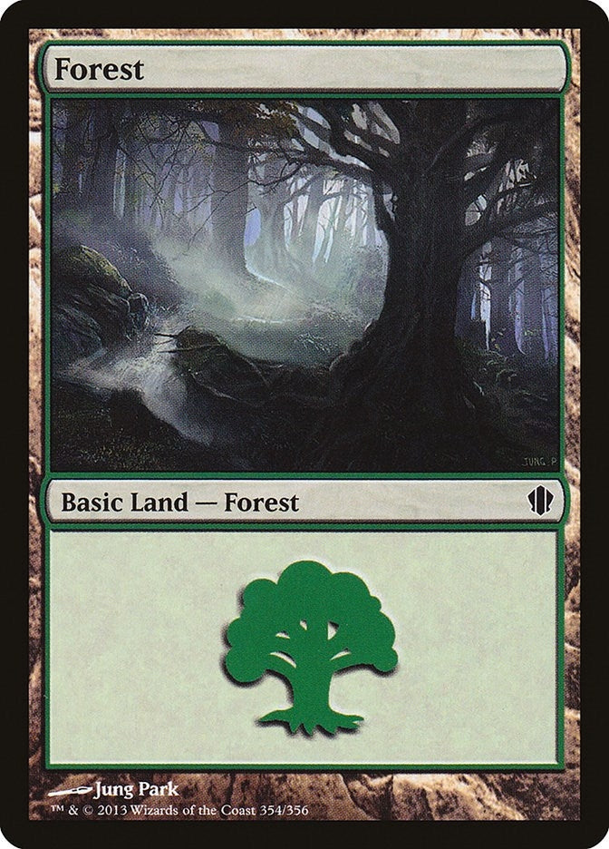 Image for Forest (354) (354) (Commander 2013) (C13) - Magic: The Gathering