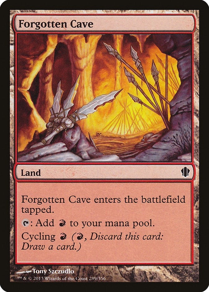 Image for Forgotten Cave (289) (Commander 2013) (C13) - Magic: The Gathering