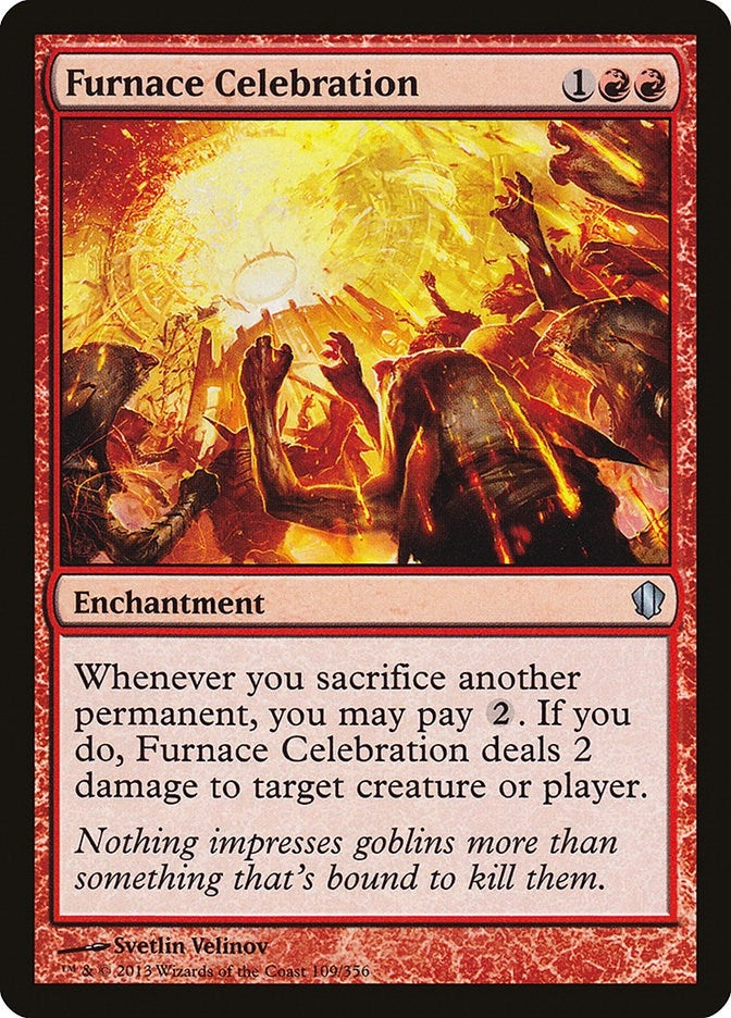 Image for Furnace Celebration (109) (Commander 2013) (C13) - Magic: The Gathering